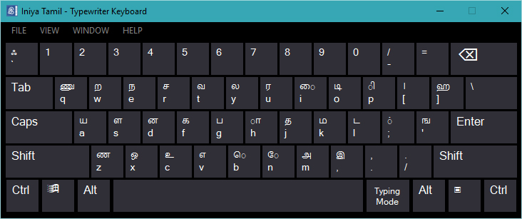 tamil keyboard download for pc